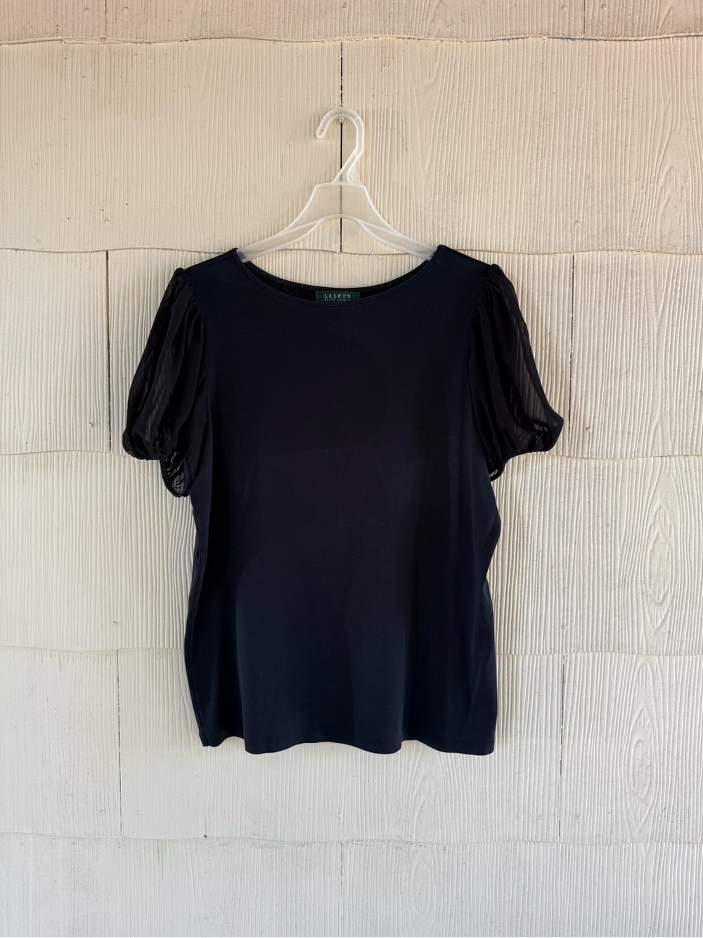 Lauren Ralph Lauren puff-sleeve blouse
